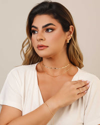 Piercing Coração Flat Banhado a Ouro 18K