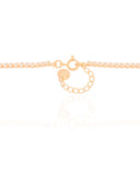 Choker Riviera Cristal 2 mm Banhado a Ouro 18K