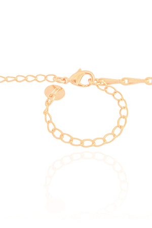 Choker Elos Grampo Banhado a Ouro 18K