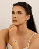 Brinco Gota Pérola 1.6 cm Banhado a Ouro 18K