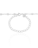Choker Navetes Cristal Ródio Branco