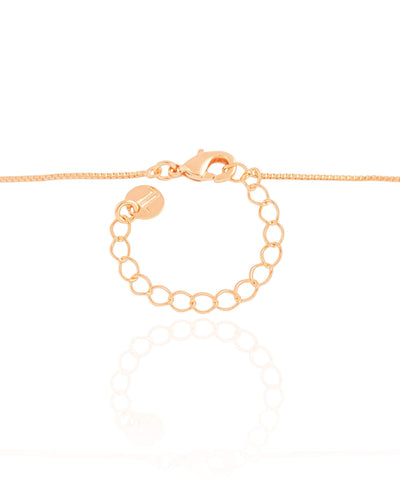 Colar Veneziana Redondo Liso Banhado a Ouro 18K - 45 cm