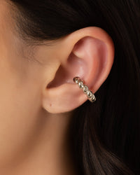 Piercing Torcido Liso Ródio Branco