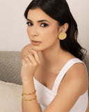 Bracelete Filetes Tubo Banhado a Ouro 18K