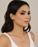 Piercing Gota Lisa 4 mm Ródio Branco