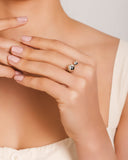 Anel Bolas Lisas Tamanho 22 Ródio Branco