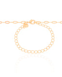 Choker Elos Bolas Lisas Banhado a Ouro 18K