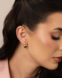 Brinco Argola Click Liso 1.6 cm Banhado a Ouro 18K