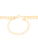 Gargantilha Infantil Smile 5 mm Banhado a Ouro 18K - 31 cm