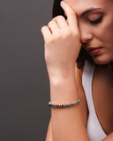 Bracelete Mola Sextavada 7 mm Mix de Banho