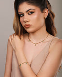 Ear Cuff Gota Lisa 1.7 cm Banhado a Ouro 18K