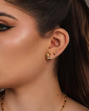 Ear Cuff Gota Lisa 1.7 cm Banhado a Ouro 18K