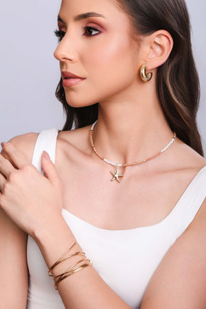 Bracelete Fio Liso 1.5 mm Banhado a Ouro 18K