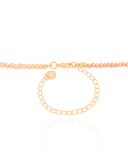 Choker Cristais Coloridos Estrela do Mar Banhada a Ouro 18K