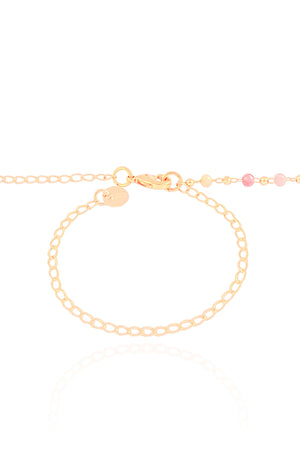 Choker Cristais Coloridos Bolinhas Banhado a Ouro 18K