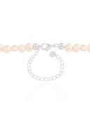 Choker Marítima Pérolas Ródio Branco