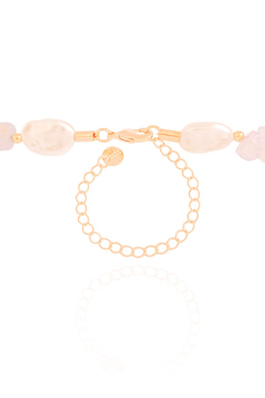 Choker Colorida Pérolas Barrocas Banhado a Ouro 18K