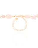 Choker Colorida Pérolas Barrocas Banhado a Ouro 18K