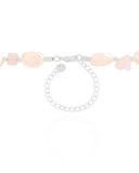Choker Colorida Pérolas Barrocas Ródio Branco