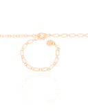 Gargantilha Elos Pingentes Marítimos Banhado a Ouro 18K - 50 cm