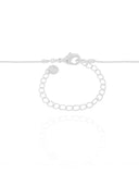 Gargantilha Longa Conchas Peroladas Ródio Branco - 60 cm