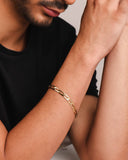 Pulseira Masculina Grumet 6 mm Banhado a Ouro 18K