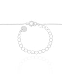 Gargantilha Masculina Carré Turmalina Ródio Branco - 70 cm