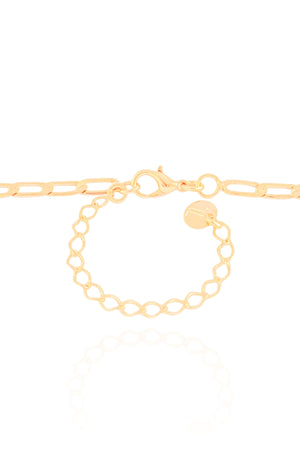 Gargantilha Masculina Grumet 3 mm Banhado a Ouro 18K - 60 cm