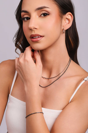 Brinco Meia Argola Ondas Lisas 1.6 cm Ródio Branco