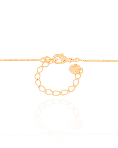 Colar Veneziana Pérola 5 mm Banhado a Ouro 18K - 40 cm