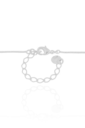 Gargantilha Veneziana Pérola 5 mm Ródio Branco - 40 cm