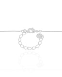 Gargantilha Veneziana Pérola 5 mm Ródio Branco - 40 cm