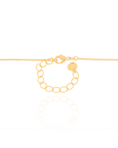 Colar Veneziana Oval Liso 3.7 cm Banhado a Ouro 18K - 45 cm
