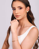 Ear Cuff Gota Lisa Banhado a Ouro 18K