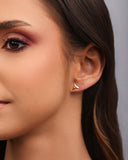 Brinco Cauda de Sereia 8 mm Banhado a Ouro 18K