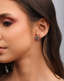 Brinco Estrela do Mar 1.5 cm Ródio Branco