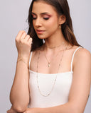 Choker Grumet Plaquinhas Achatadas 2 mm Banhado a Ouro 18K