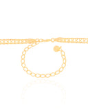 Choker Chinesca 5 mm Banhado a Ouro 18K