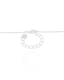 Conjunto Mandala Gotas Coloridas Ródio Branco