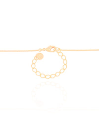 Gargantilha Veneziana Pingentes Geométricos Coloridos Banhado a Ouro 18K - 45 cm