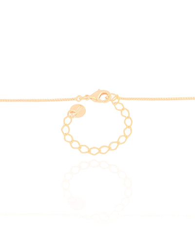 Colar Veneziana Pingentes Geométricos Coloridos Banhado a Ouro 18K - 45 cm