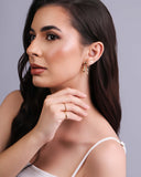 Anel Dedinho Detalhado Liso Tamanho 13 Banhado a Ouro 18K