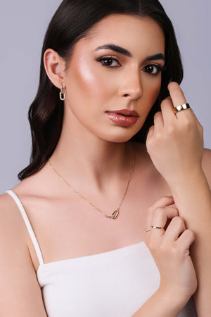 Anel Flat Liso Tamanho 21 Banhado a Ouro 18K