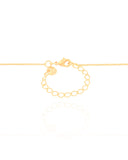 Gargantilha Veneziana Flor 2.0 cm Banhado a Ouro 18K - 45 cm