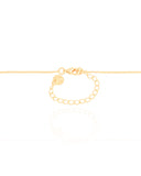 Gargantilha Veneziana Bola Lisa 12 mm Banhado a Ouro 18K - 45 cm