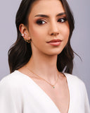 Piercing Pêra Banhado a Ouro 18K