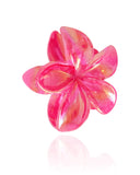 Presilha Flor Pink Perolado