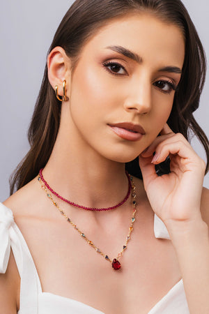 Ear Hook Filetes Lisos Banhado a Ouro 18K