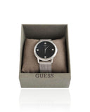 Relógio Guess Wafer In Silver Mesh With Black