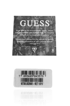 Relógio Guess Wafer In Silver Mesh With Black